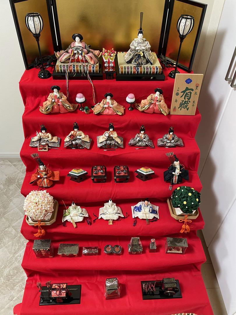 【京都島津】雛人形七段飾り