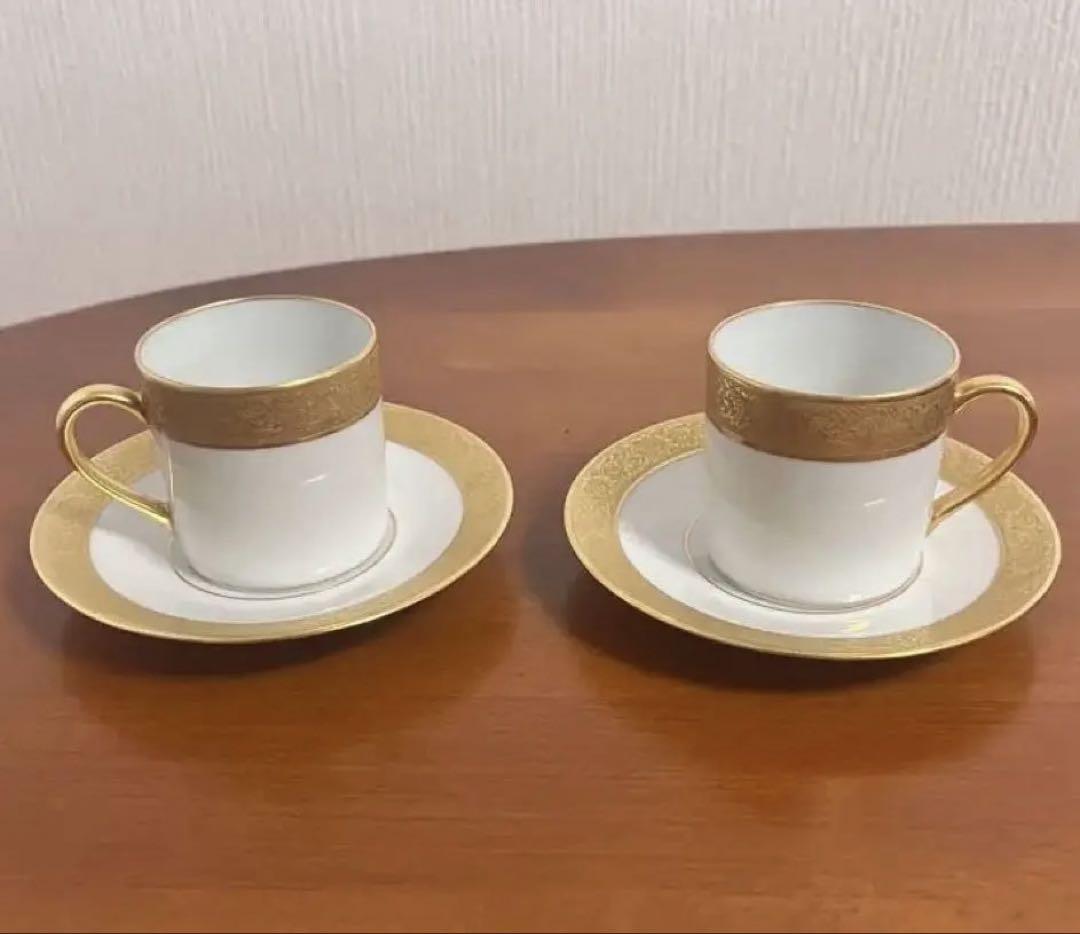 Bernaurd ベルナルド Villiers モカカップ・ソーサーセット 2客
