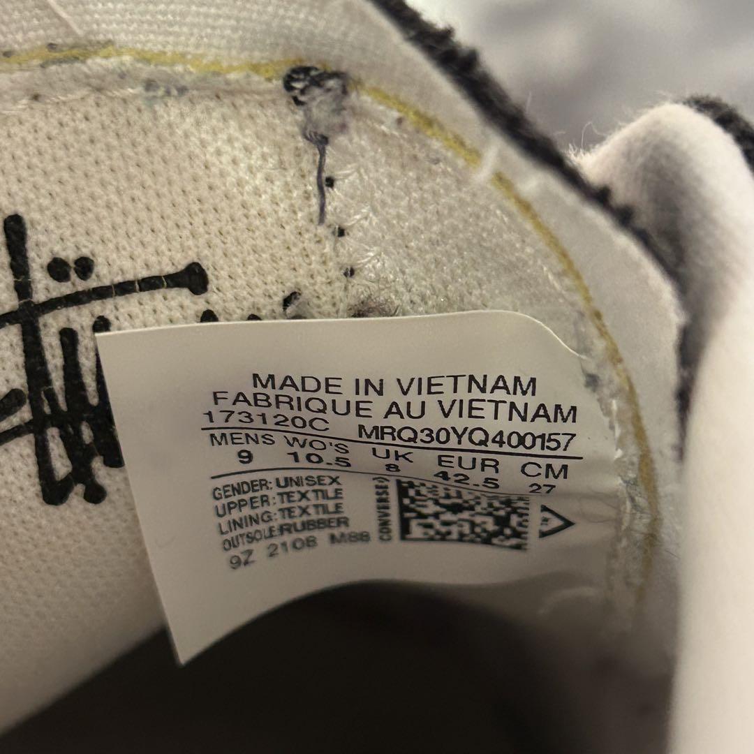 stussy コンバース ワンスター 画像6