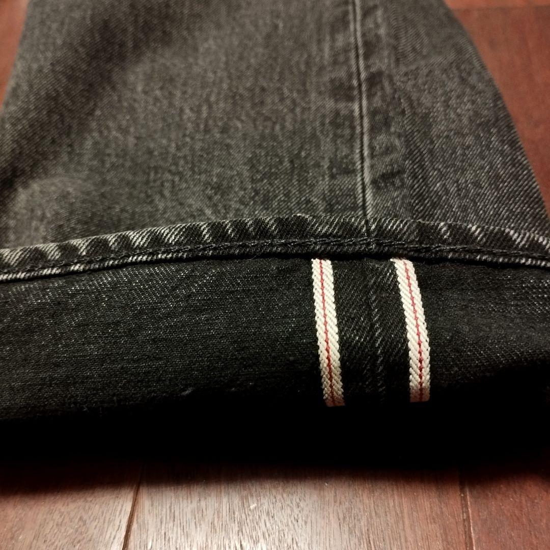 BEAMS ビームス リーバイス 501 ブラック 黒 ケミカルウォッシュ 34