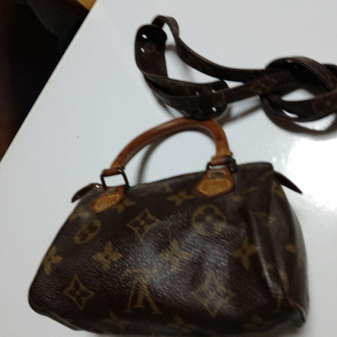 Louis Vuitton ミニバッグ ブラウンレザー