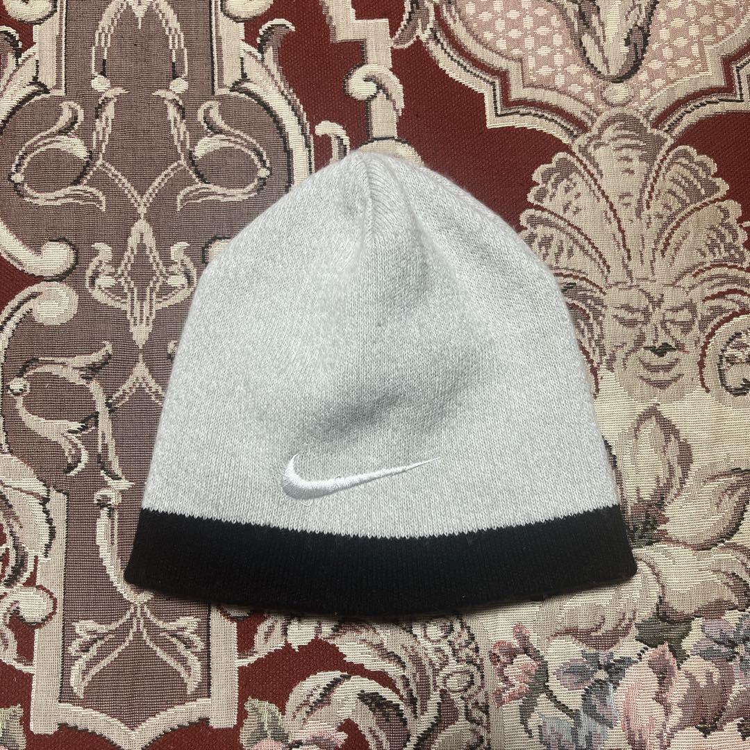 帽子 90s vintage nike reversible beanie y2k