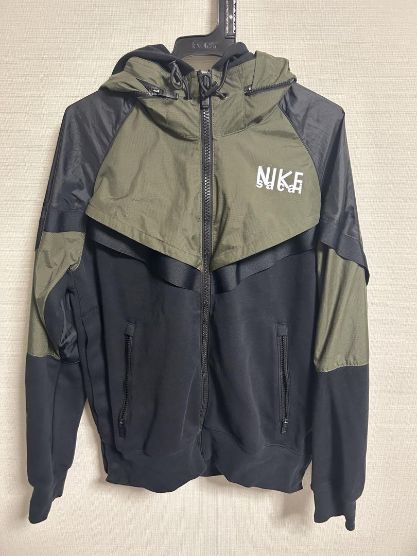 sacai × NIKE レイヤードジップアップパーカー DQ9030-325 Nike x Sakai Sacai DQ9030-325 AS M NRG FULL ZIP HOODIE Up