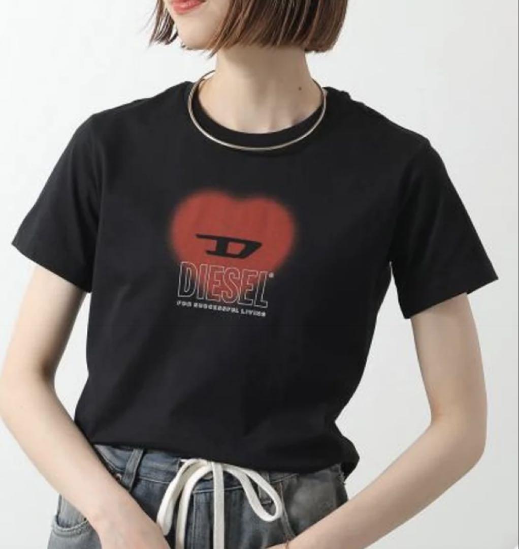 限定お買い得商品 ハートTシャツ DIESEL 半袖 メルカリ - レディースM 14Yサイズ トップス
