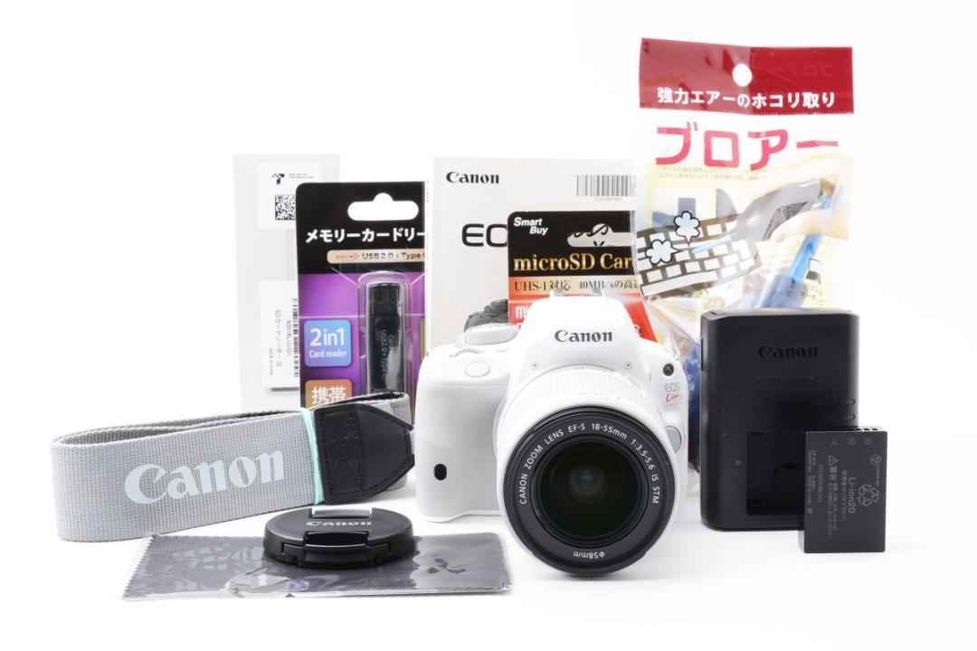 ❤️ほぼ新品❤️スマホ転送❤️ Canon eos Kiss X7 ホワイト