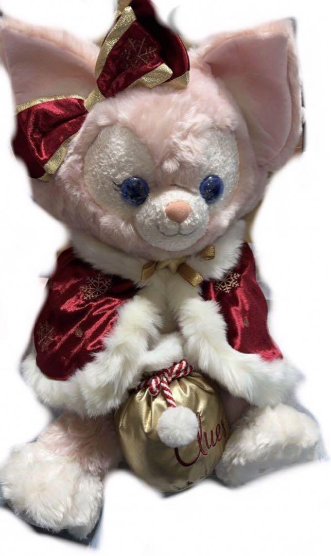 上海ディズニー　香港ディズニー　リーナべル　ぬいぐるみm クリスマス クリスマス リーナベル コスチューム付き ぬいぐるみMサイズ