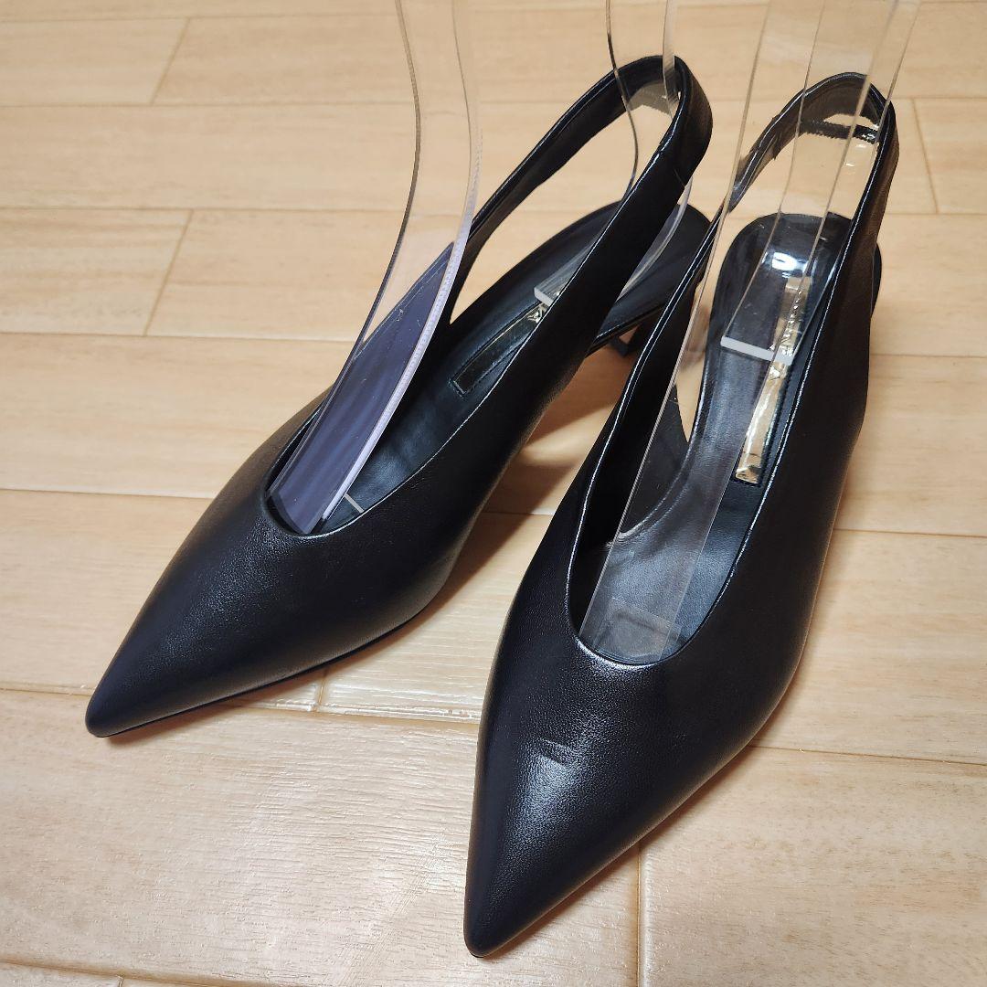 【BRENTA/ブレンタ】4cm Back strap pumps　パンプス