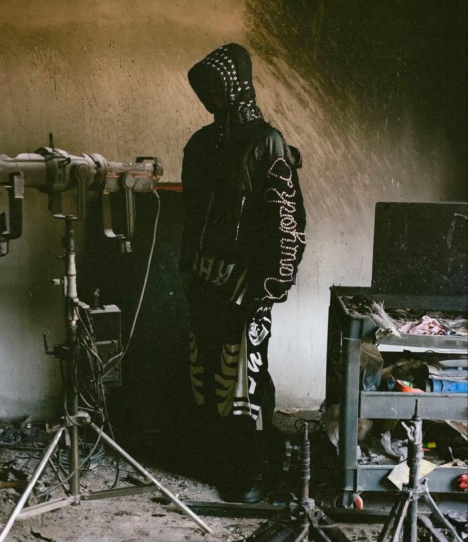 完売品Flower In The Ashes /JACKET/023/BLACK