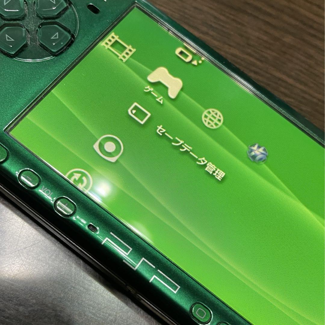 SONY PSP-3000 グリーン
