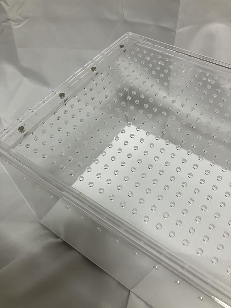【3box】30×20×15 レプタイルボックス同等　マグネット アクリル 5box】30×20×15 レプタイルボックス同等 マグネット アクリル
