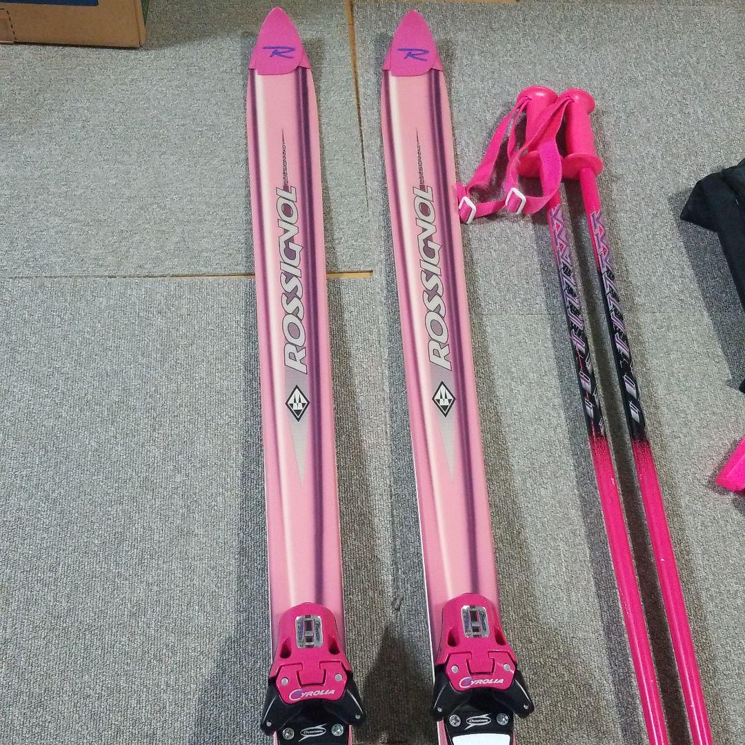 ロシニョール スキー 178cm ストック ケース付き