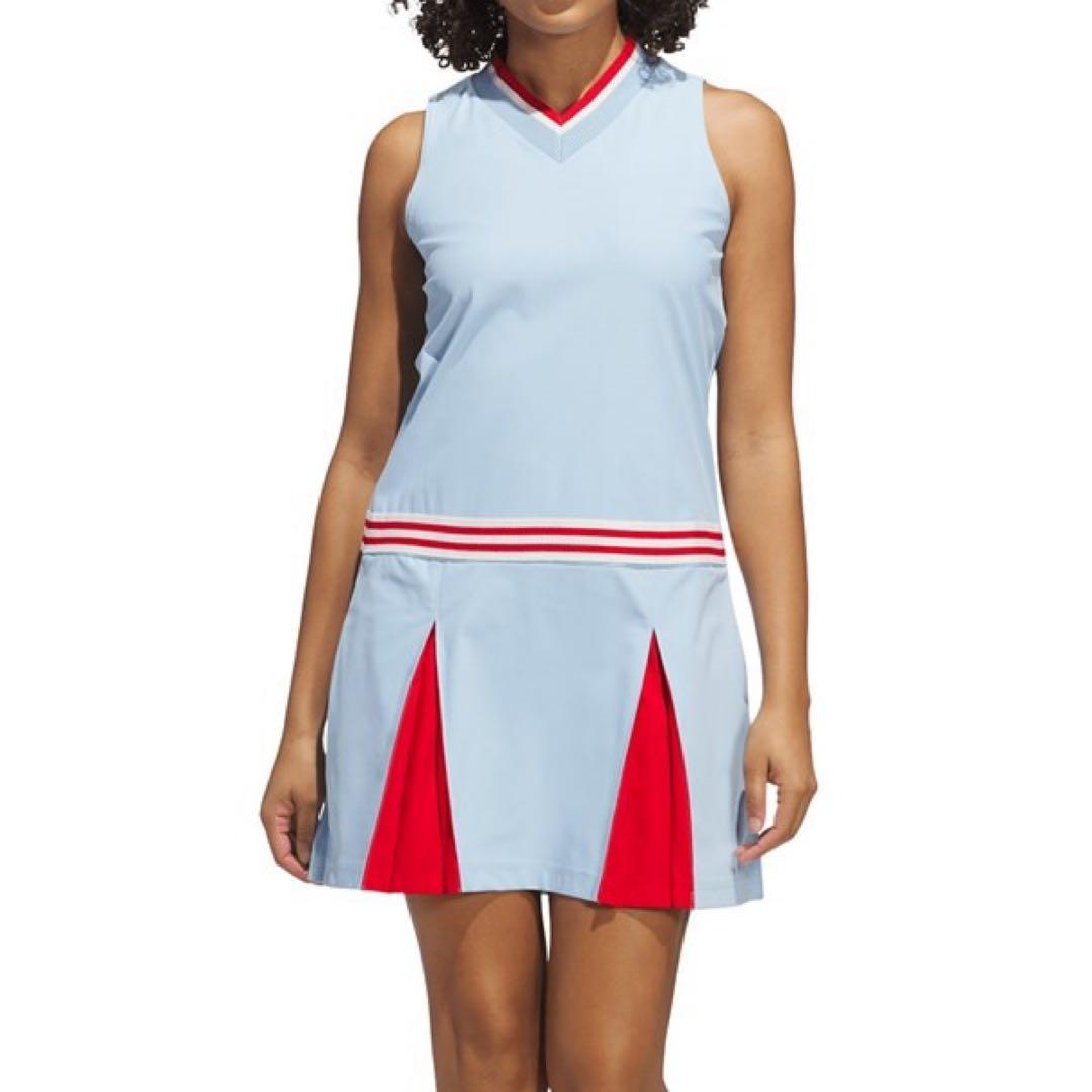 アディダス adidas Originals Vネック ノースリーブ ワンピースS adidas