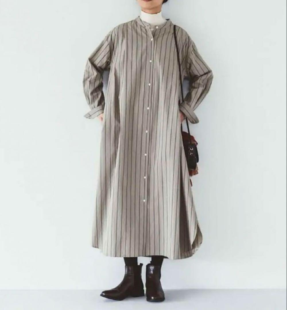 ゆっこ 様　✨美品✨北欧、暮らしの道具店　ストライプの2WAYワンピース