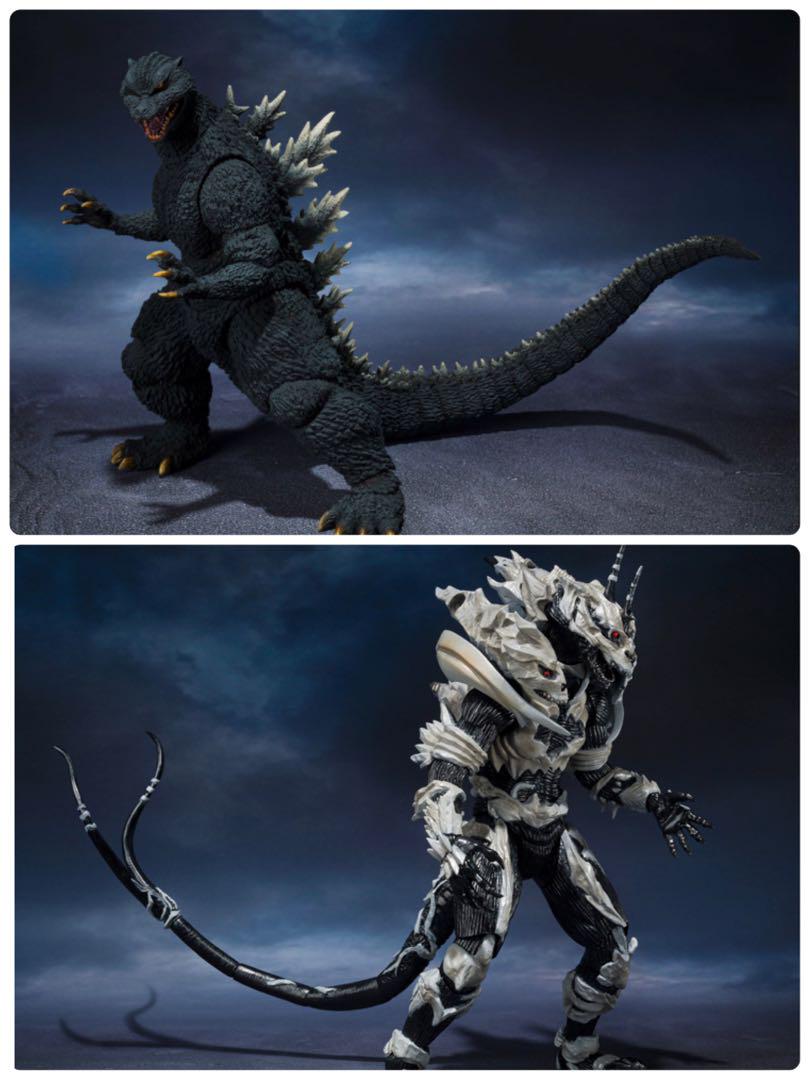 S.H.MonsterArts ゴジラ (2004) モンスターX セット