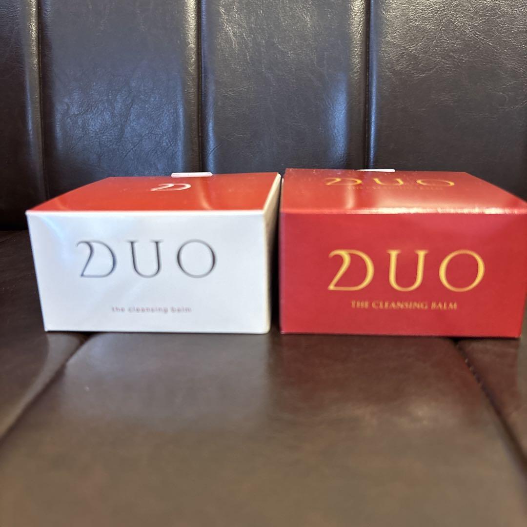 DUO クレンジングバーム ホワイト・レッド セット