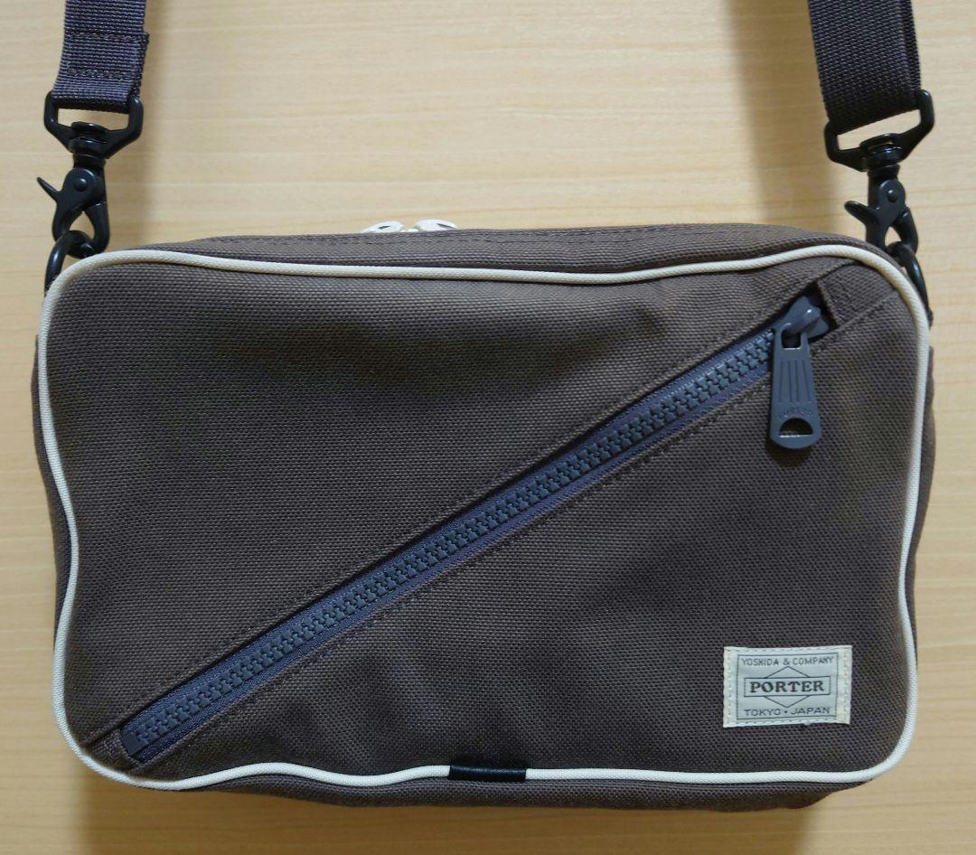 PORTER ショルダーバッグ　グレー