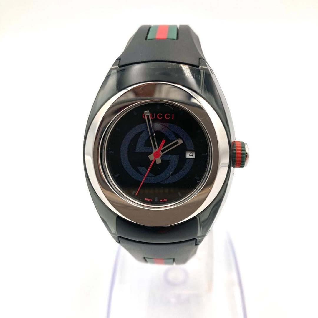 美品 GUCCI 137.3 シンク 腕時計 シェリーラインユニセックス