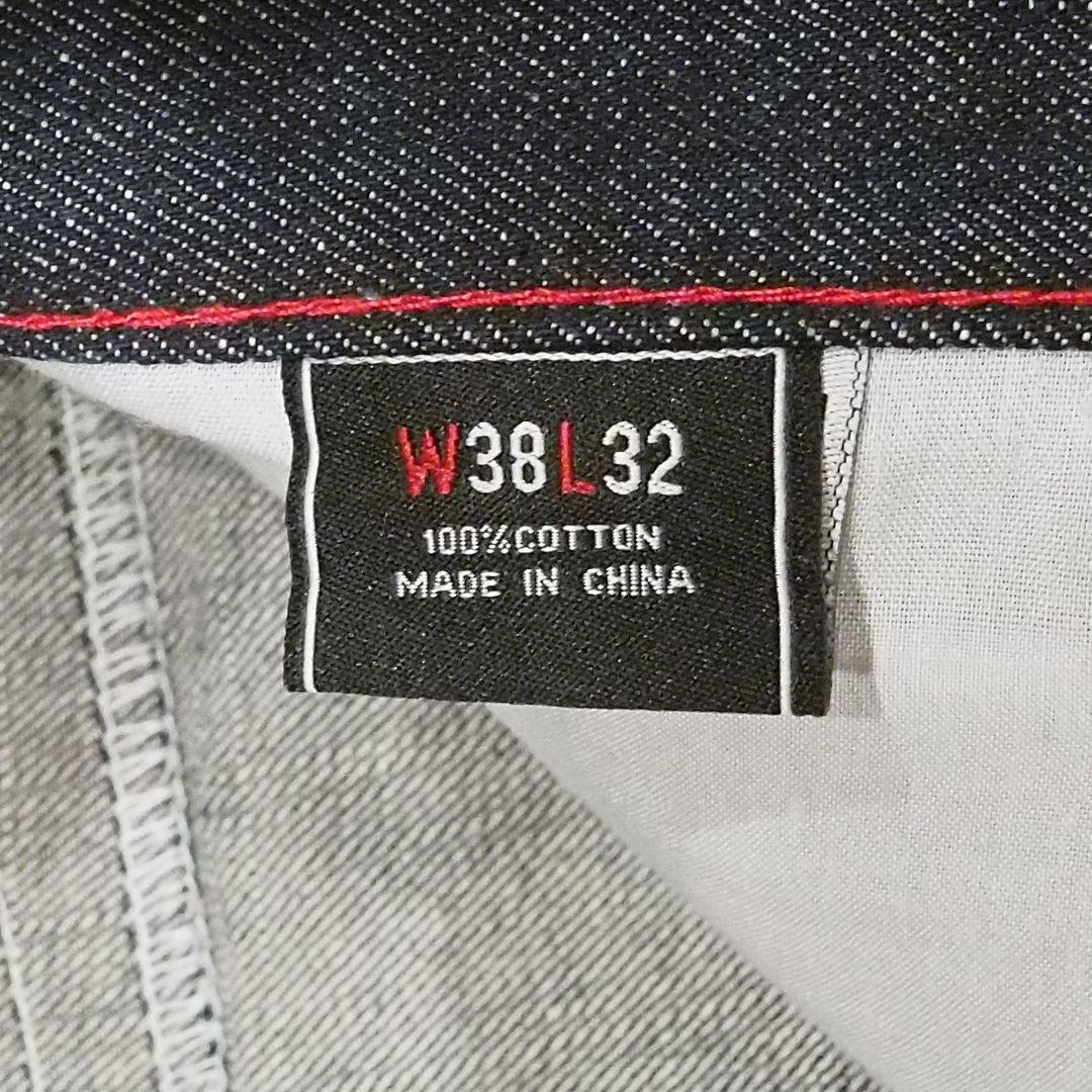 希少【未使用級】COOGI ワイドデニム リジッド W38 隠しリベット 極美品