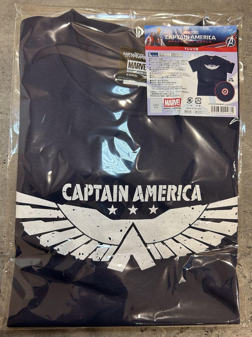 キャプテンアメリカ 劇場購入Tシャツ Lサイズ
