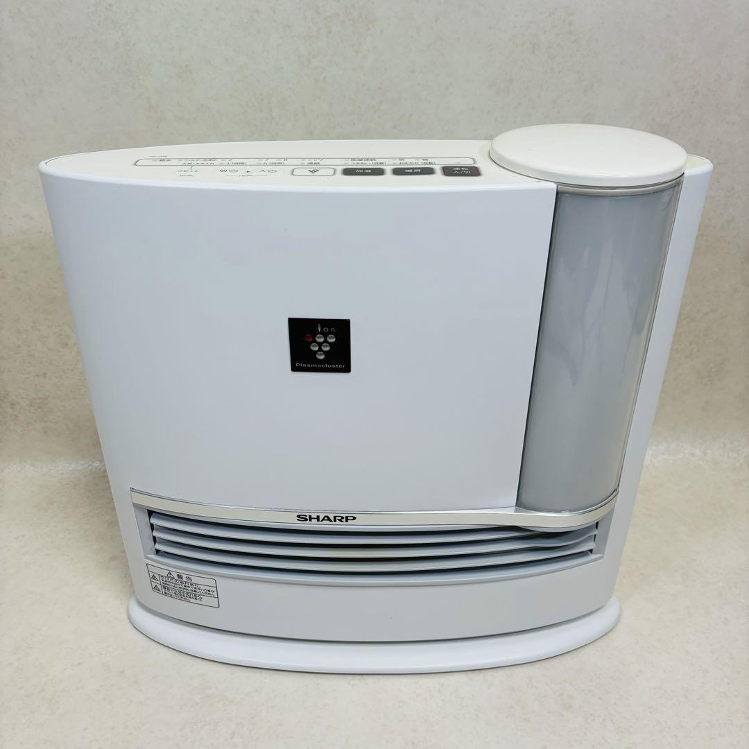 【美品】SHARP シャープ HX-J120-W 加湿セラミックファンヒーター