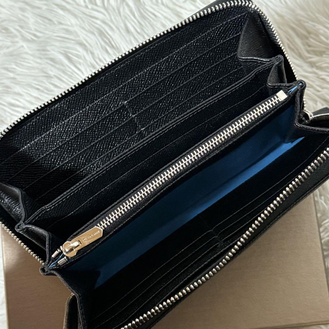 ⭐️新品未使用⭐️ ブルガリ　284230 BB Man 長財布　ブラック　レザー