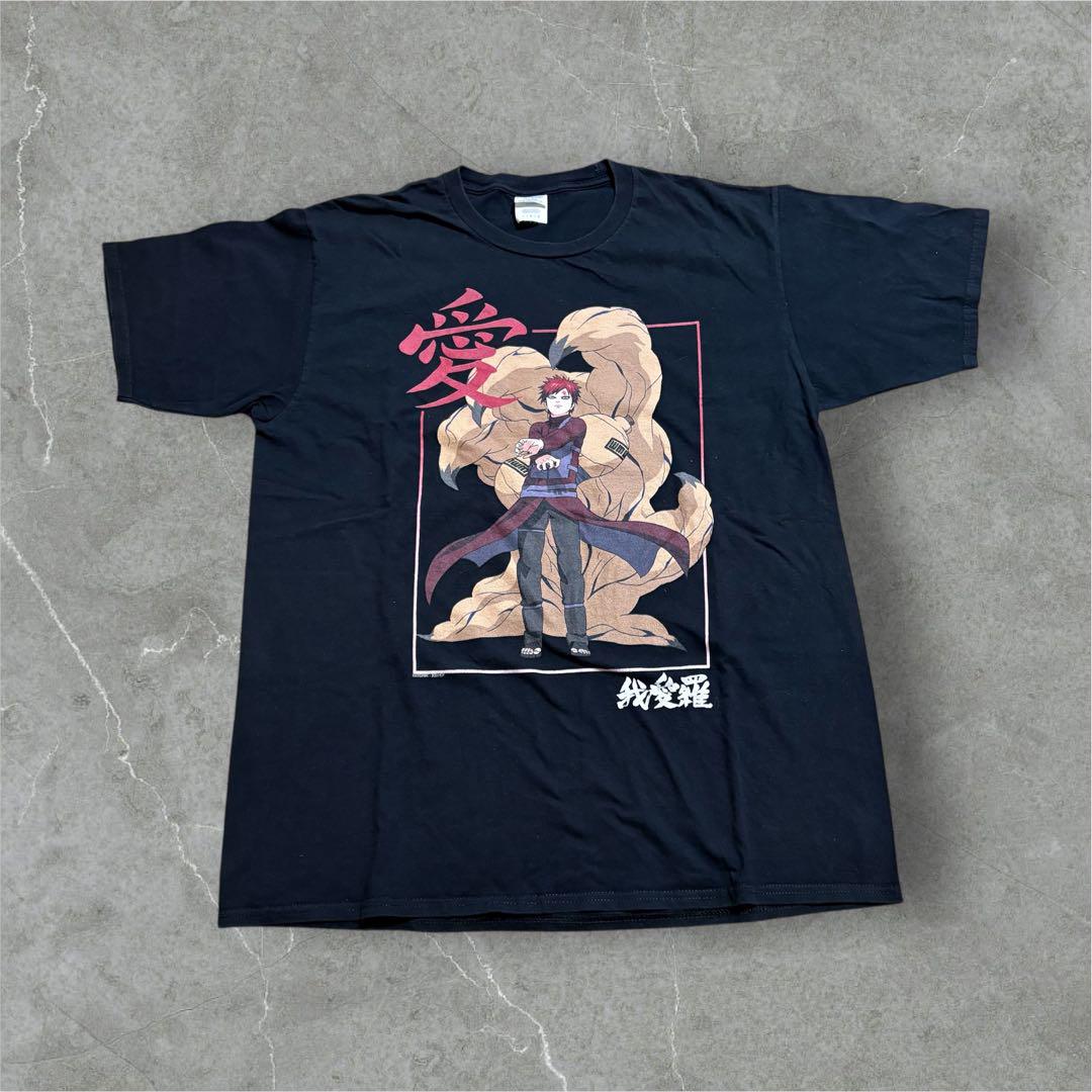 【超お買い得！】 K61】NARUTOナルト我愛羅Vintage Tee - メルカリ トップス