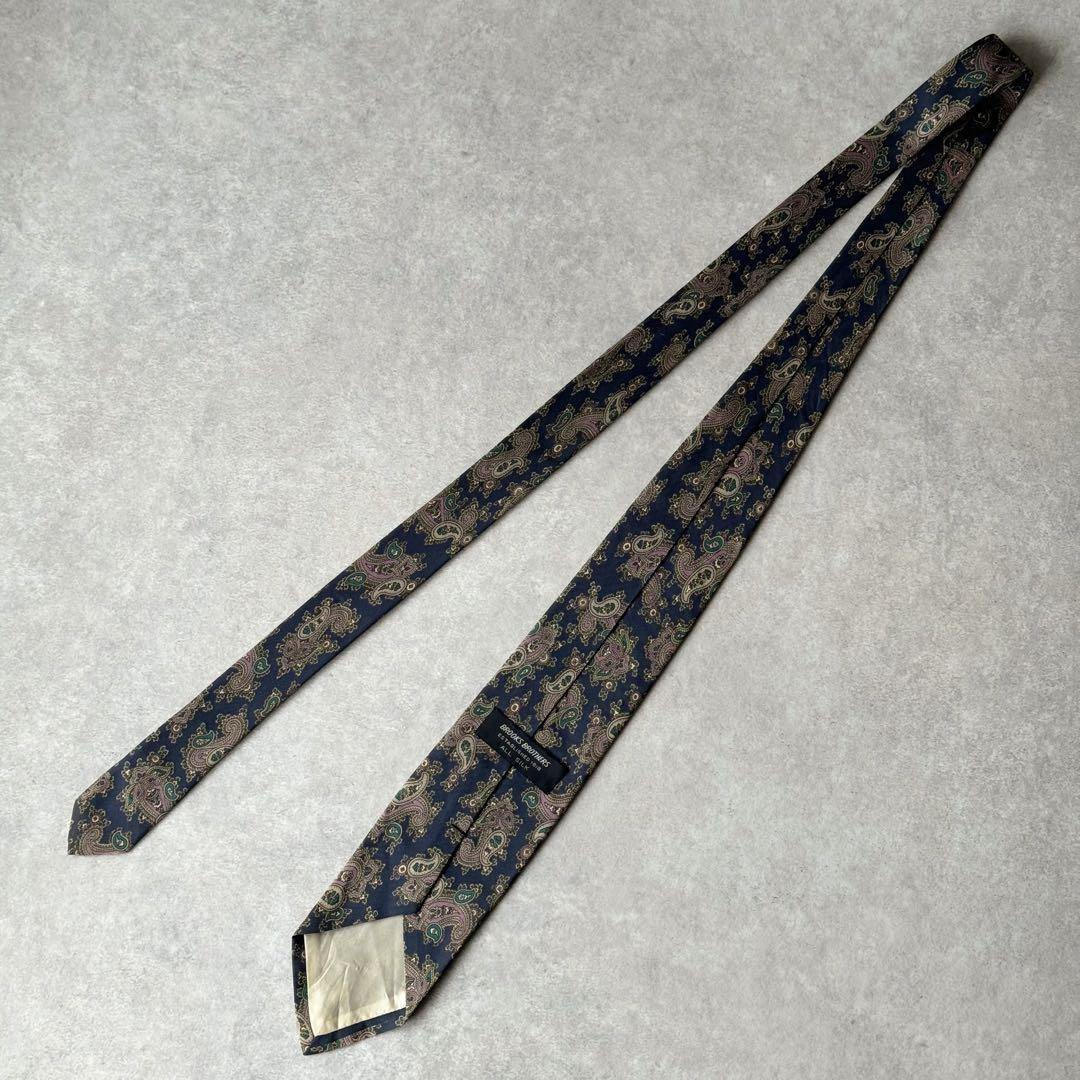 ブルックスブラザーズ BrooksBrothers ペイズリー シルク ネクタイ