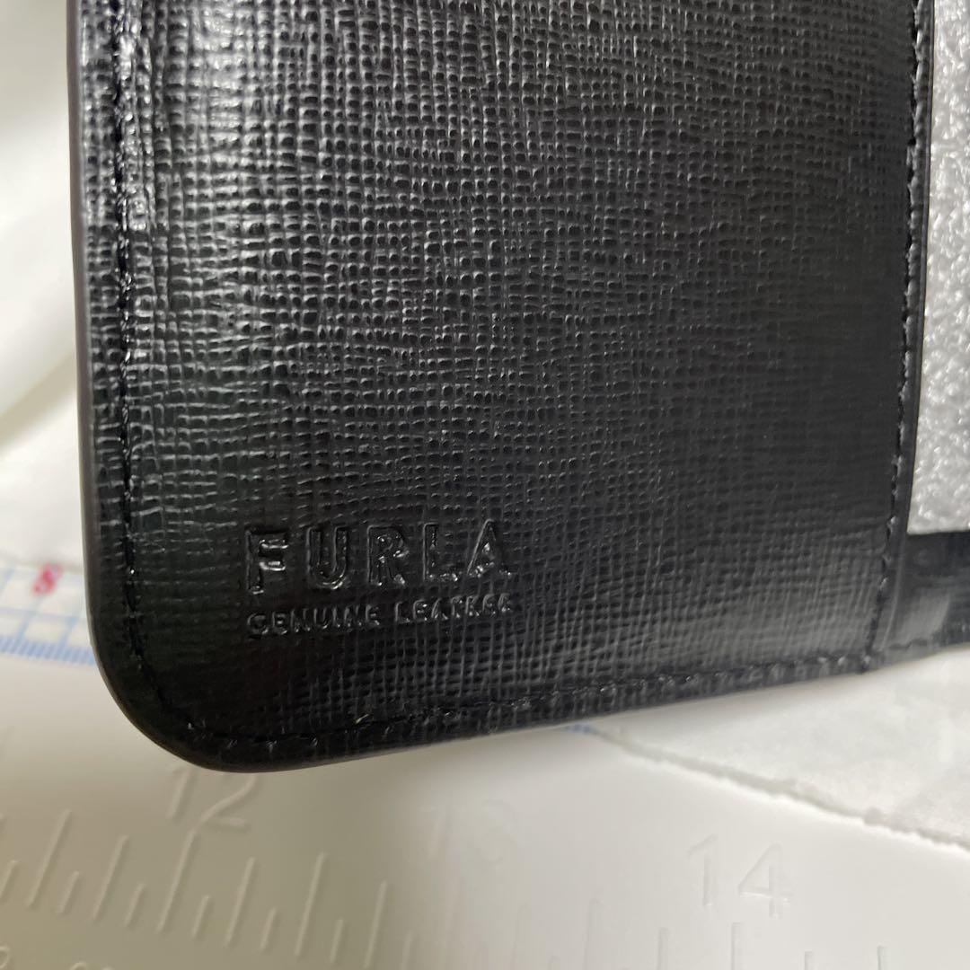 FURLA 二つ折り財布 黒