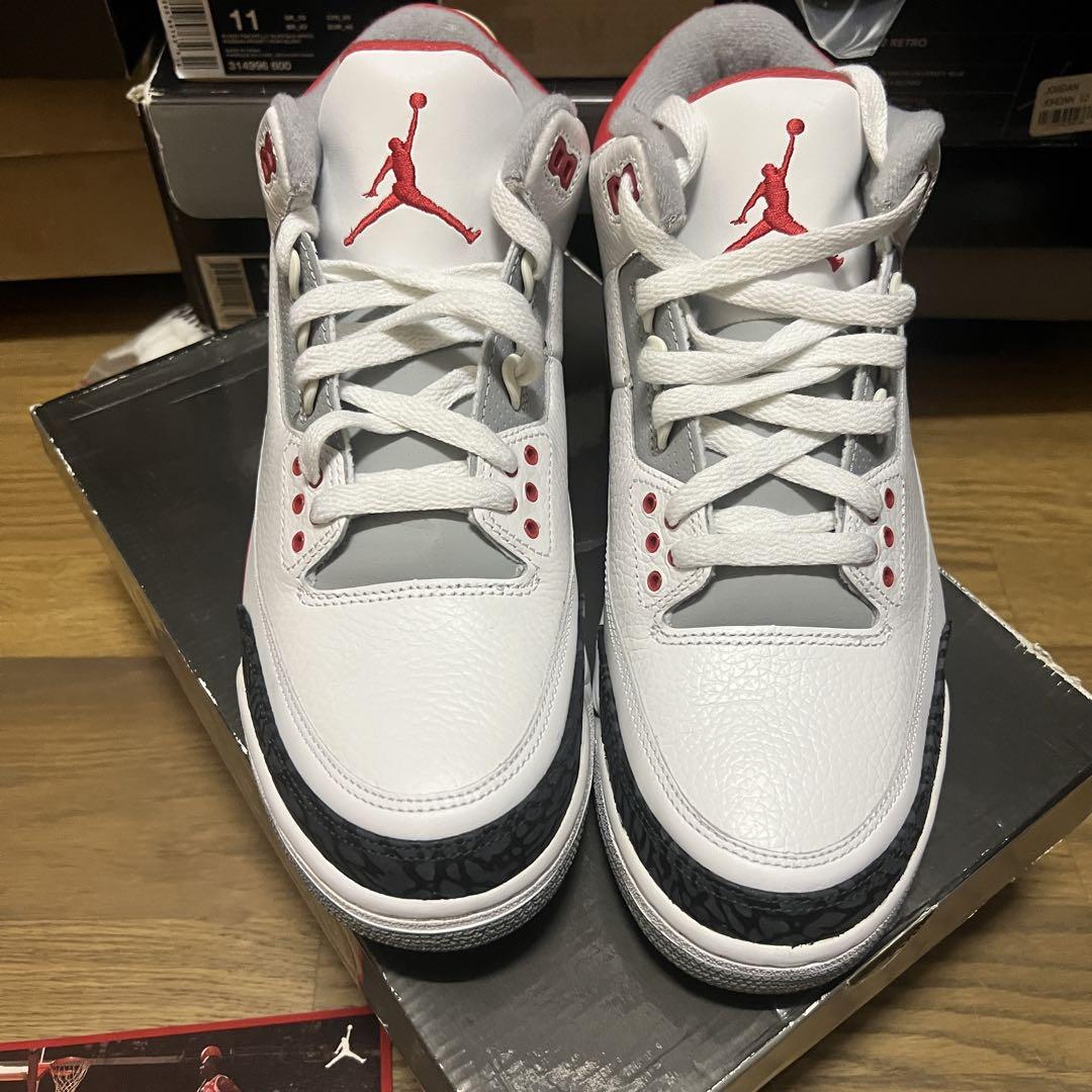 靴 DS 28.5 NIKE AIR JORDAN 3 RETRO