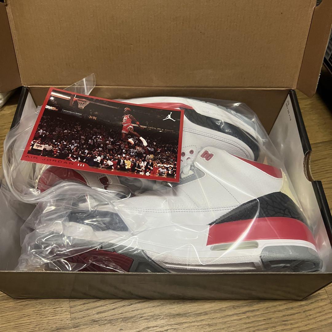靴 DS 28.5 NIKE AIR JORDAN 3 RETRO