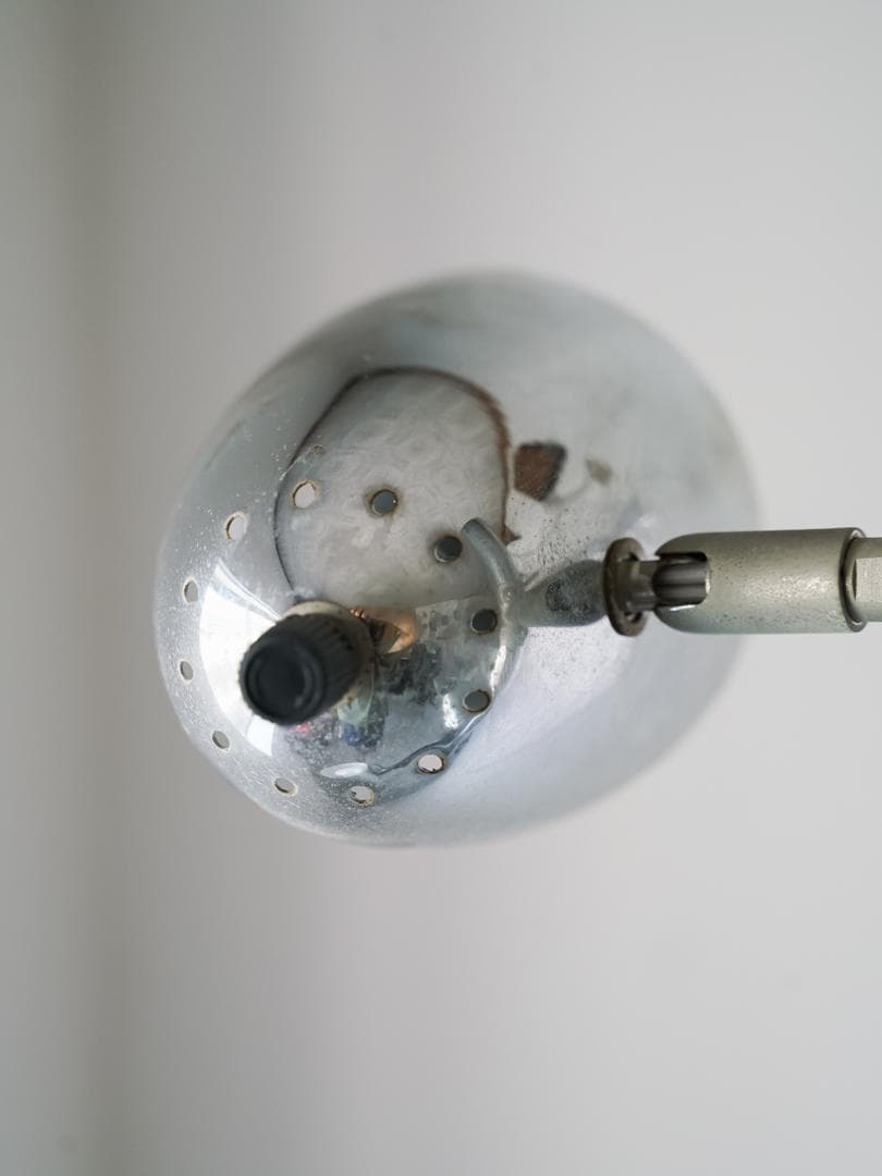 80-90's vintage metal フロアランプ 照明 インダストリアル