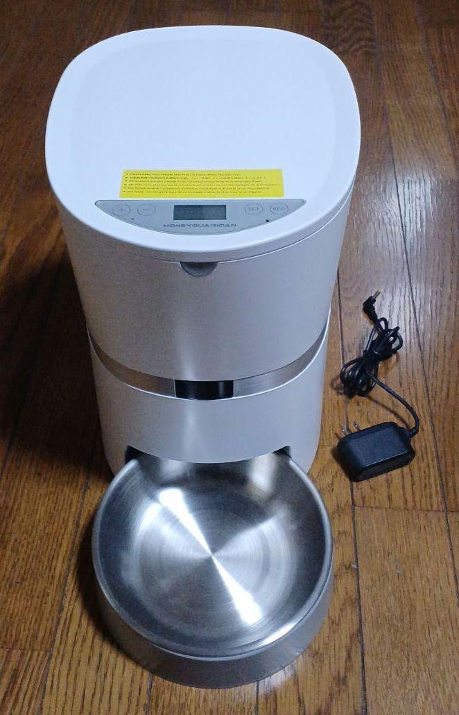 自動給餌器　オートフィーダー　ペット自動給餌器　猫　犬　小動物　AC電源&乾電池