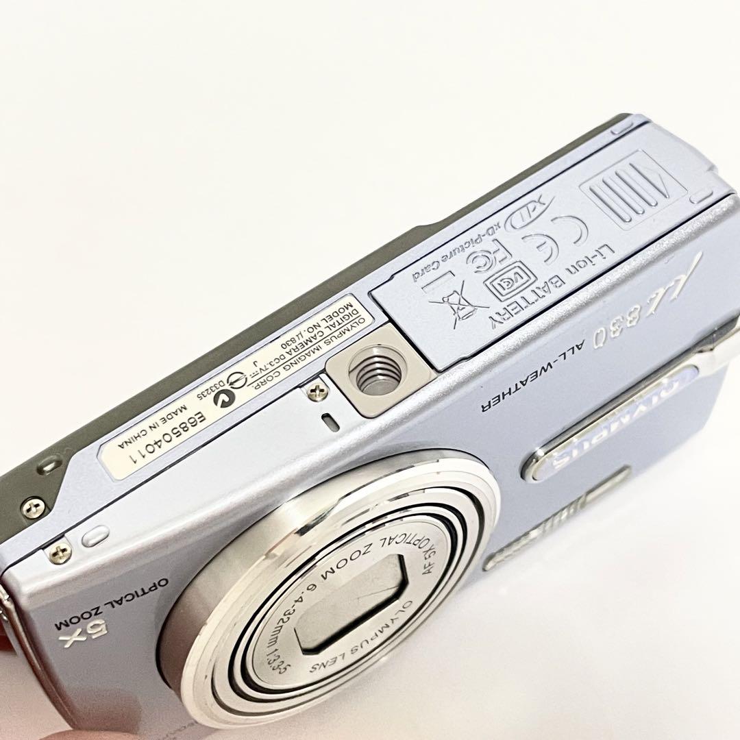 動作確認済み】 OLYMPUS μ-830 コンパクトデジタルカメラ