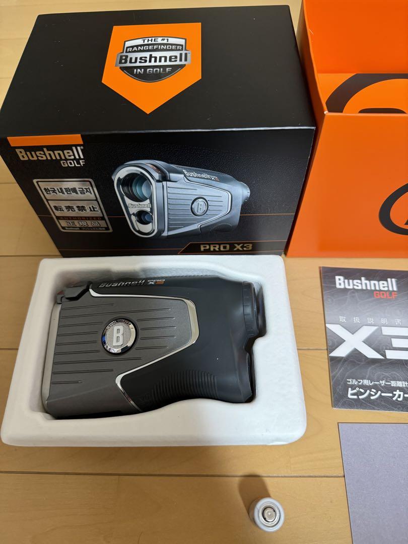 Bushnell ブッシュネル ピンシーカープロX3ジョルト レーザー距離計