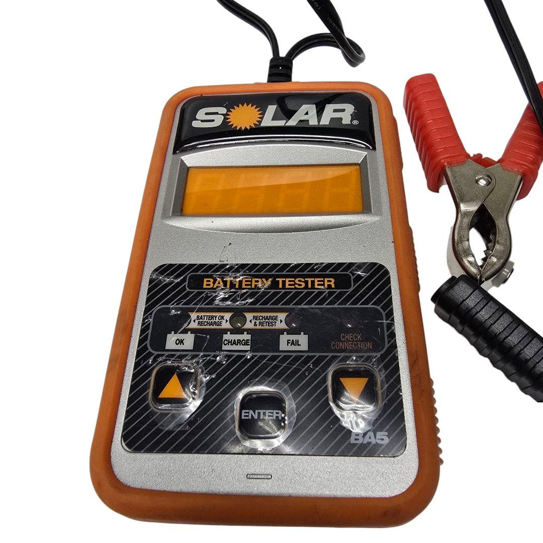 テスター バッテリー デジタル CCAテスター SOLAR BA5 測定器