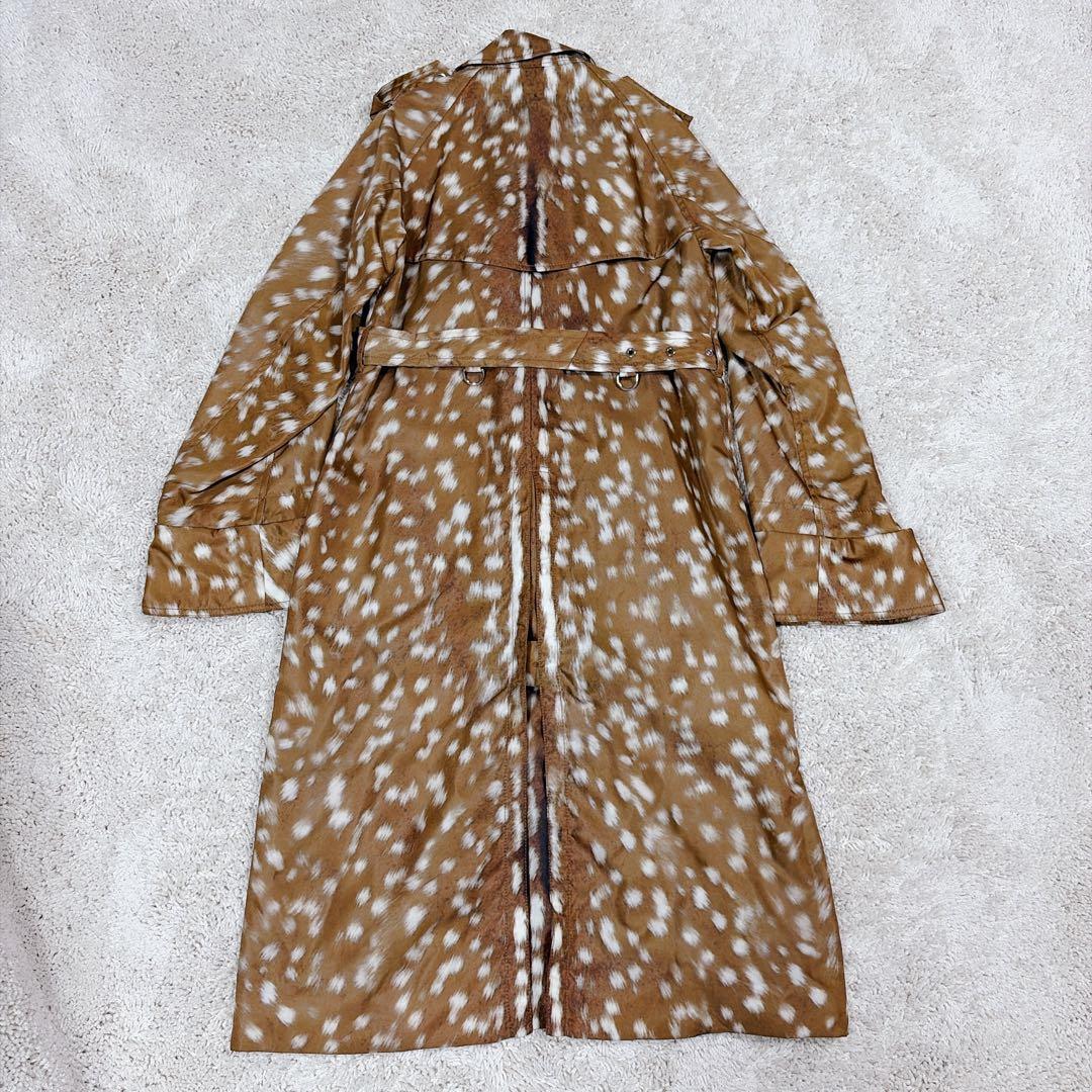 極美品✨バーバリー バンビ プリント ギャバジン トレンチコート ディアプリント 極美品✨バーバリー バンビ プリント ギャバジン トレンチコート