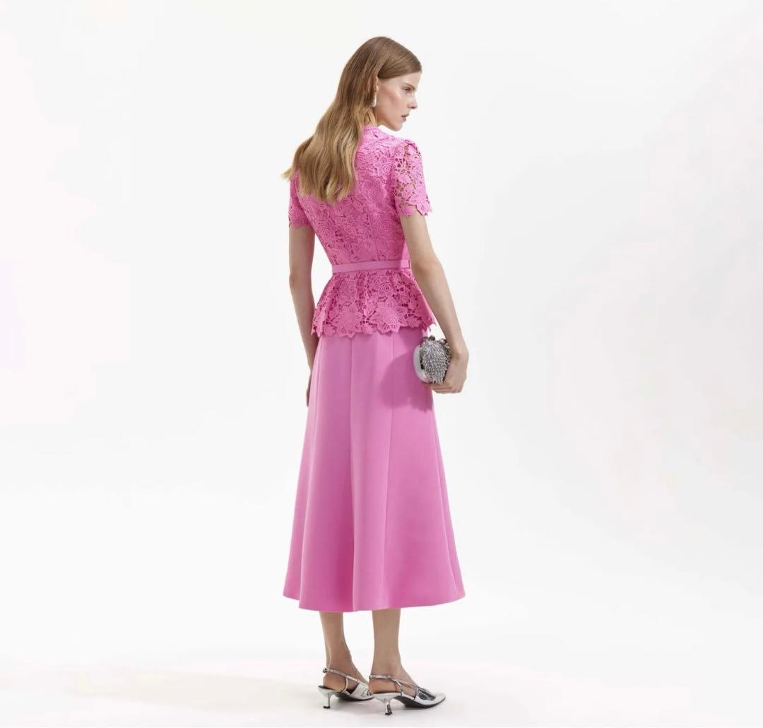 ピンクドレスワンピースL