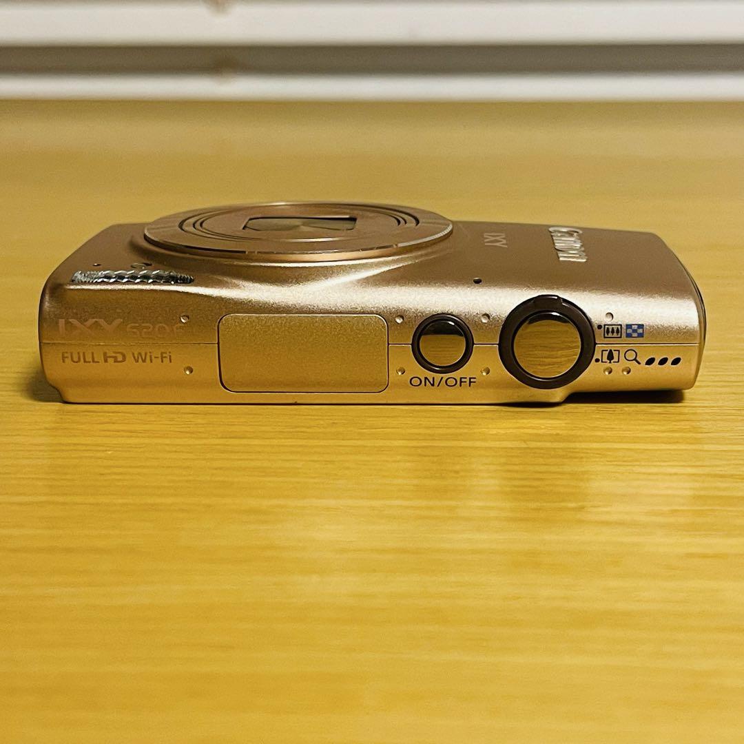 【極美品】Canon IXY 620F ゴールド Wi-Fi対応 コンデジ
