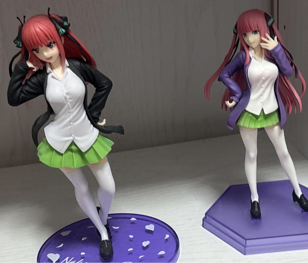 五等分の花嫁 中野二乃 フィギュア 2点セット