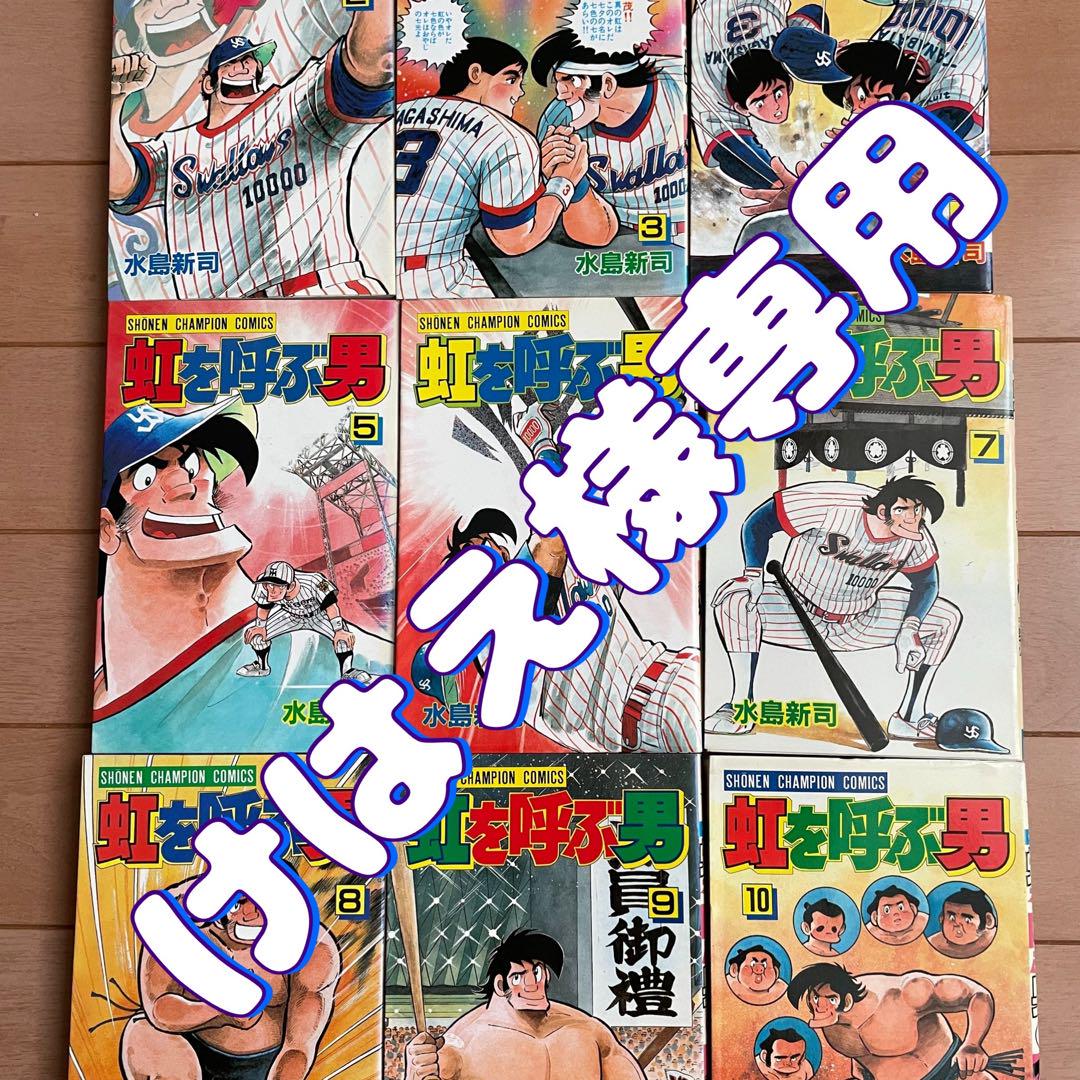 専用】水島新司虹を呼ぶ男2~10巻セット|mercariメルカリ官方指定