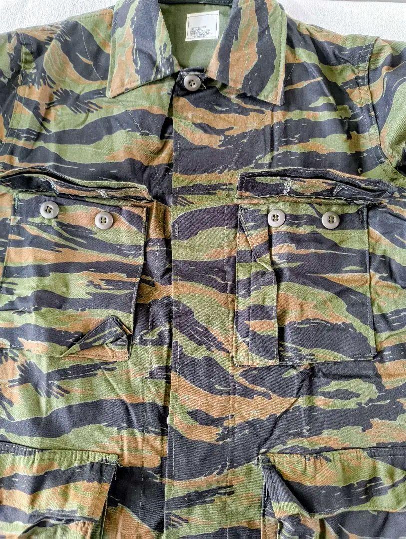 80’s 米軍実物BDUジャケット タイガーストライプ デッドストック未使用品