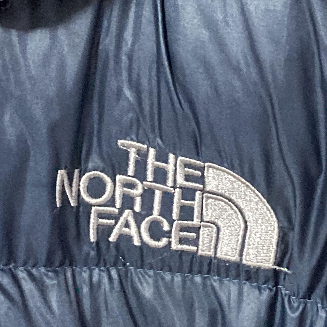 ザノースフェイス　THE NOTRE FACE ダウンジャケット　ネイビーXXS