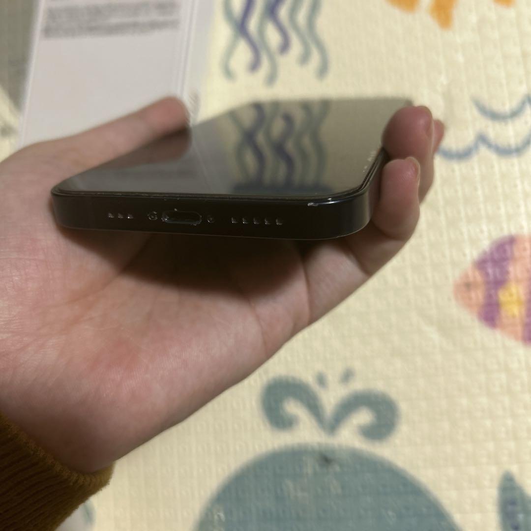 iPhone13 128GB ミッドナイト　本体　箱　充電器　SIMカード無し