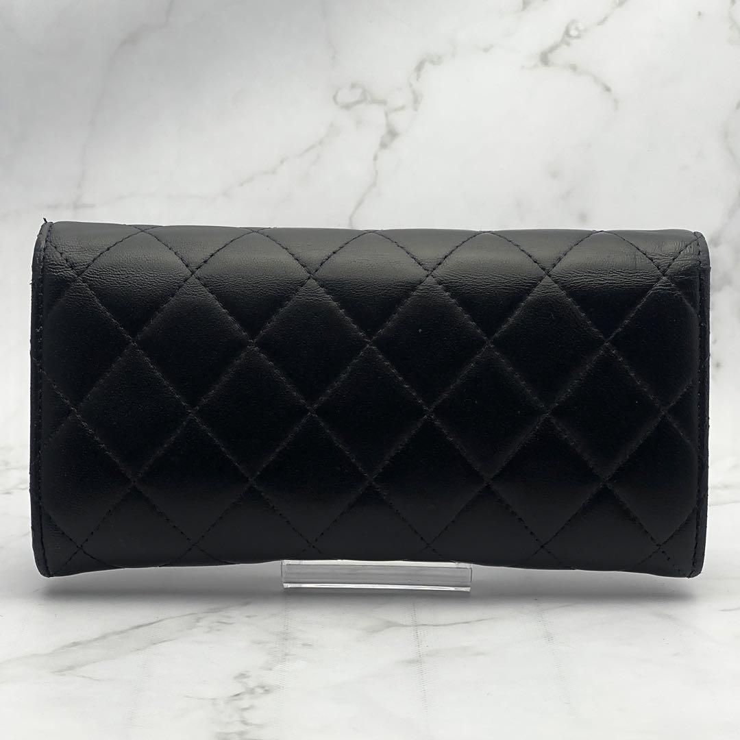 人気商品は CHANEL 美品 シャネル 長 ロングウォレット フラップ マトラッセ 小物