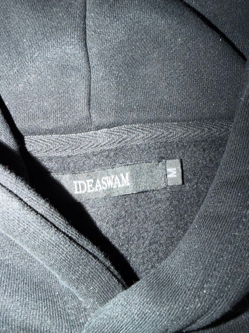 ideaswam パーカー 黒 ideaswam パーカー 黒