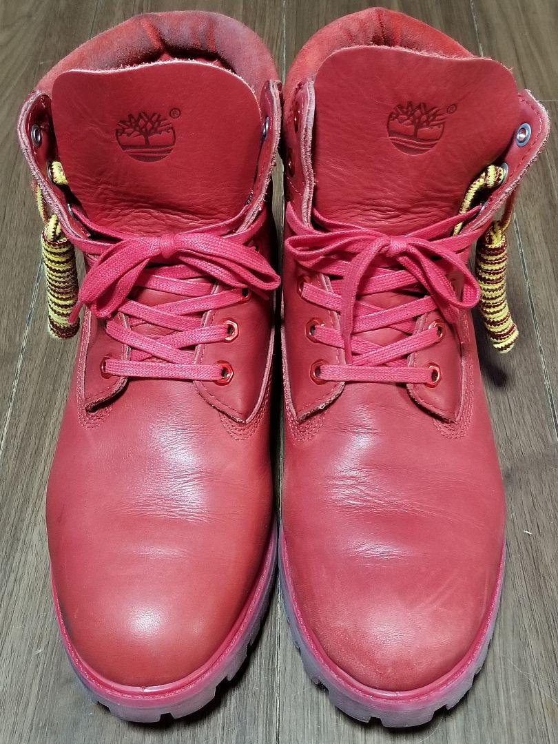 Timberland - Timberland ビビッド レッド 赤 27の通販 by 369