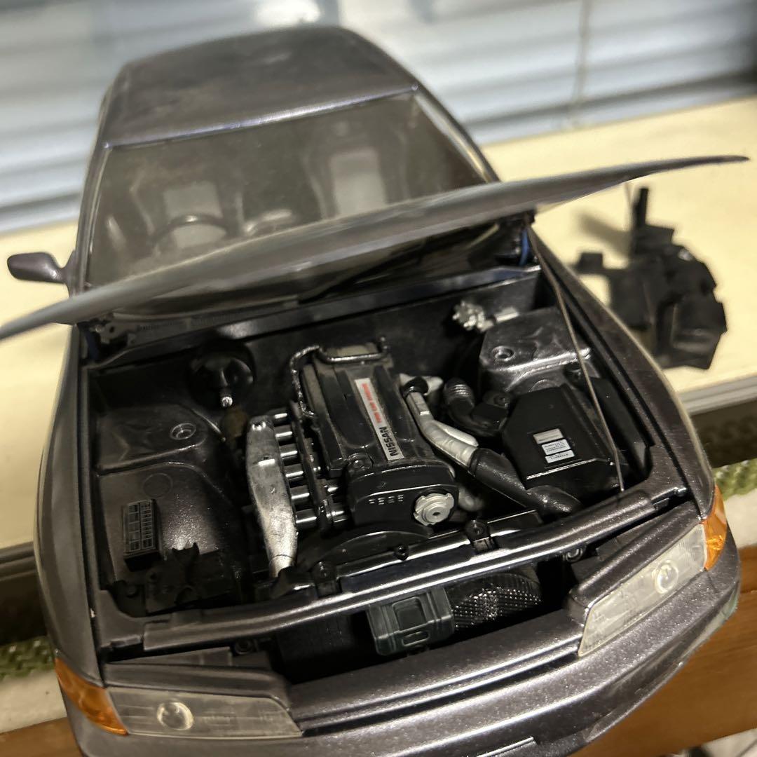 フジミ製　1/12スケールプラモデル完成品　GT-R32