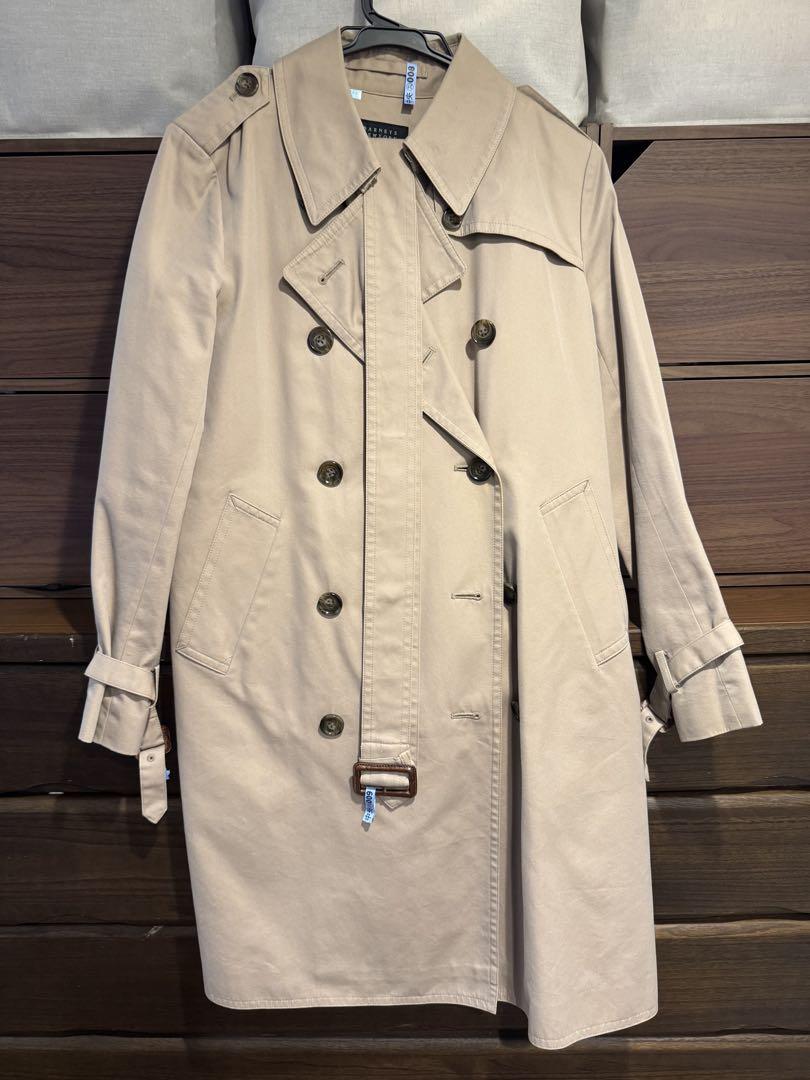［クリーニング済］BARNEYS NEW YORK トレンチコート L