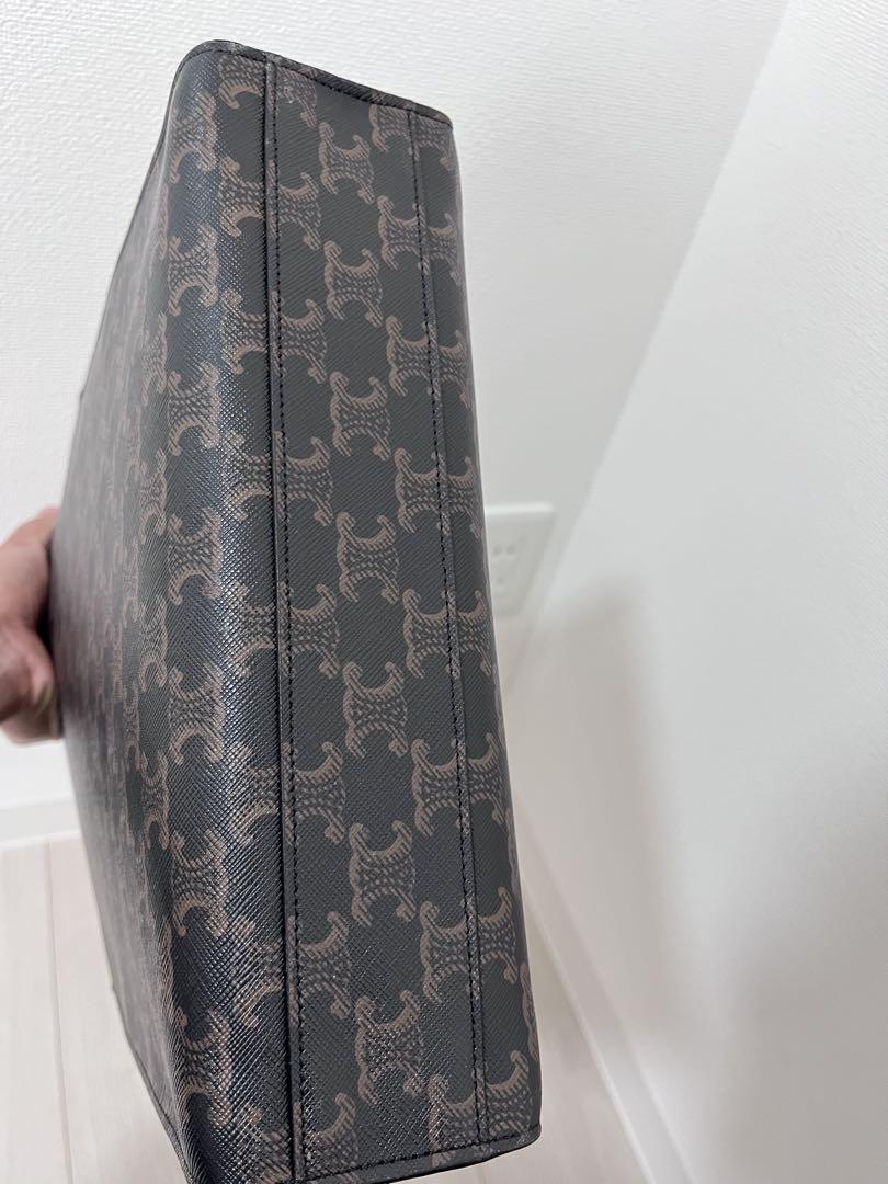 CELINE トートバッグ レザーブラック