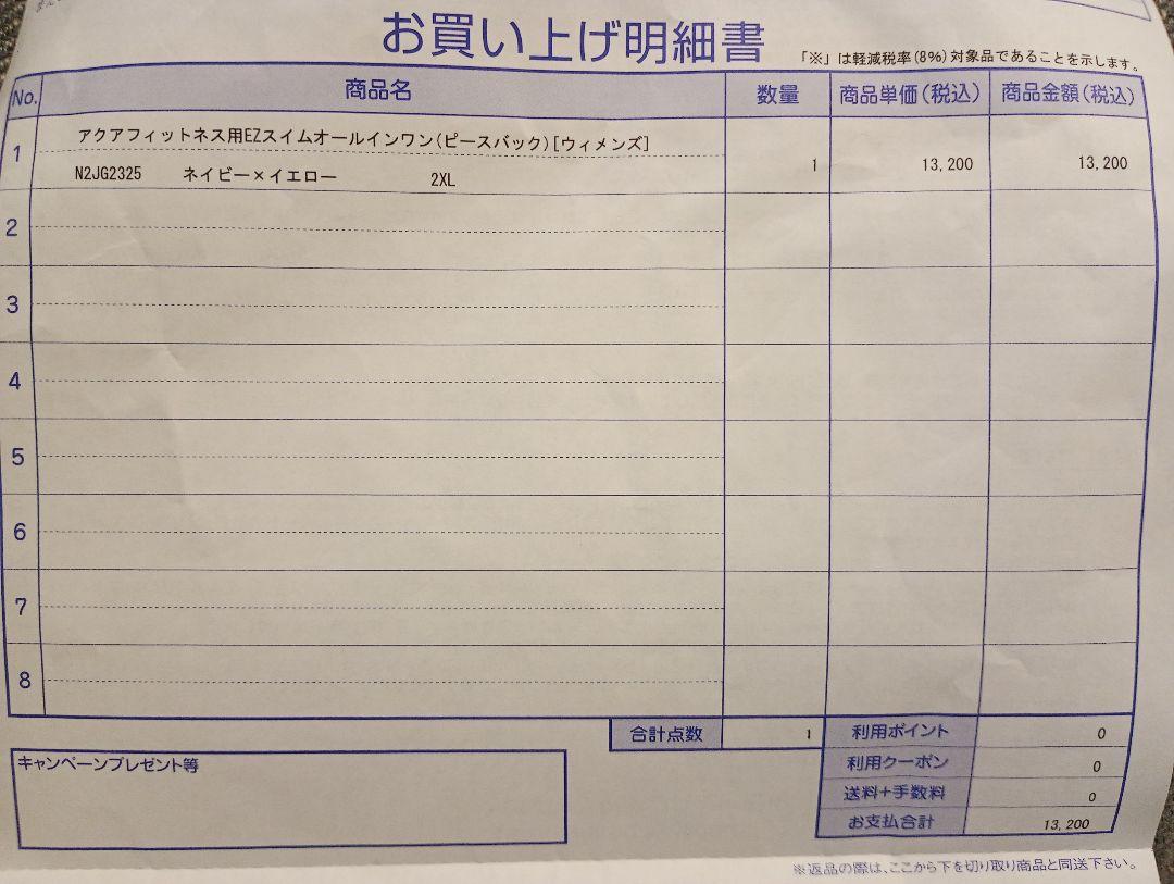 アクアフィットネス用EZスイムオールインワン（ピースバック）［ウィメンズ］